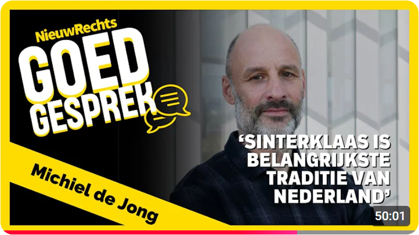 Michiel de Jong bij Nieuw Rechts 2024